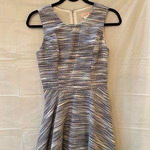 Fit and Flare Dress with Cutout